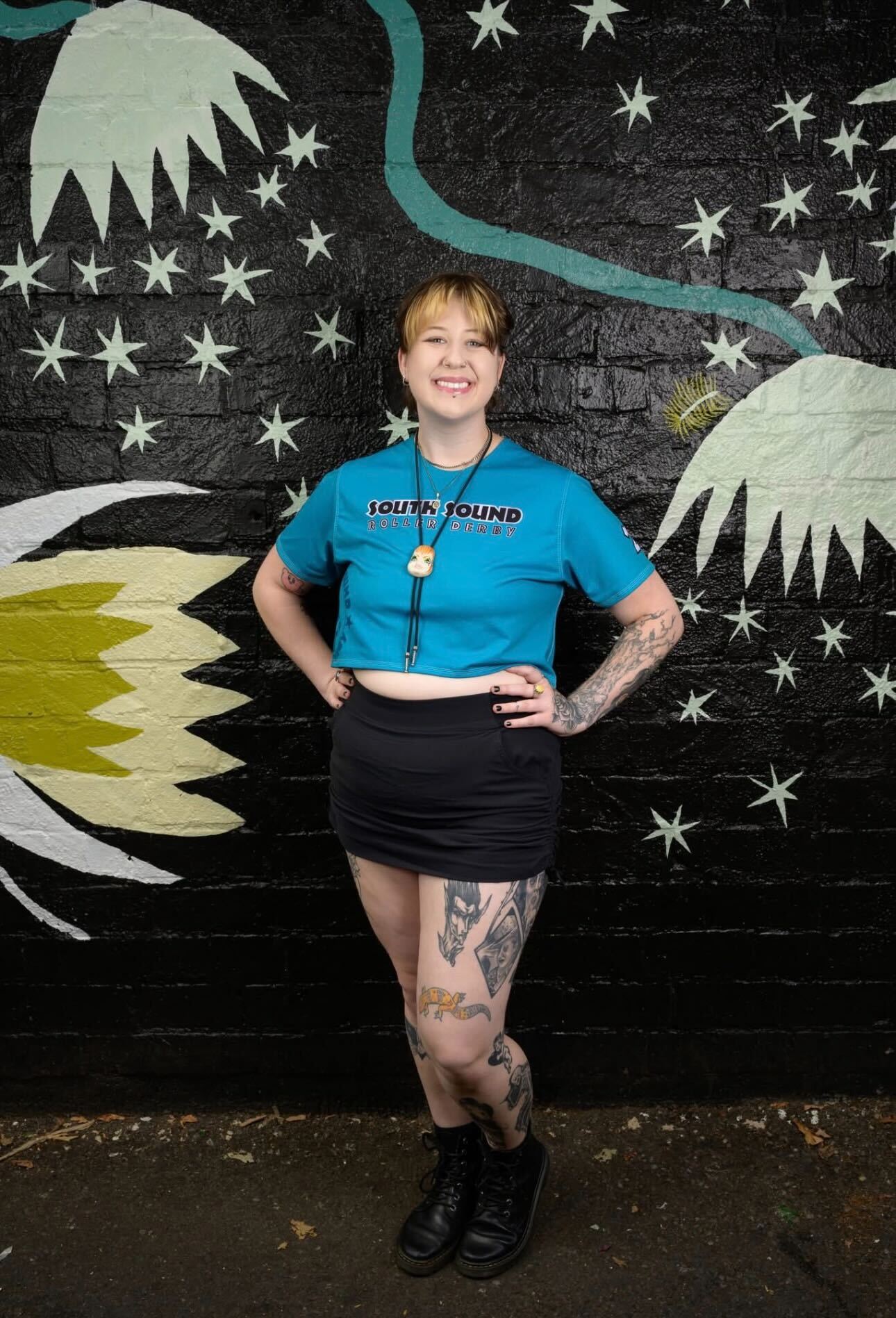 Punky from South Sound Roller Derby