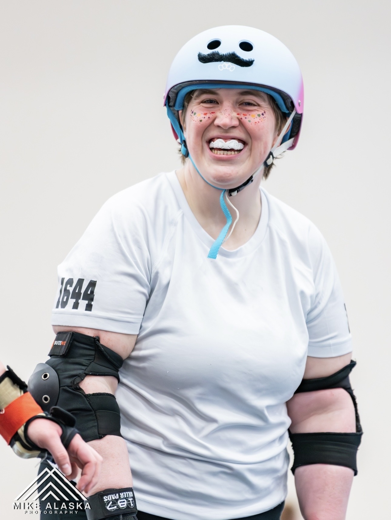 Photograph of skater Katotonic of South Sound Roller Derby